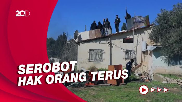 Perlawanan Warga Palestina Saat Israel Menggusur Rumah!