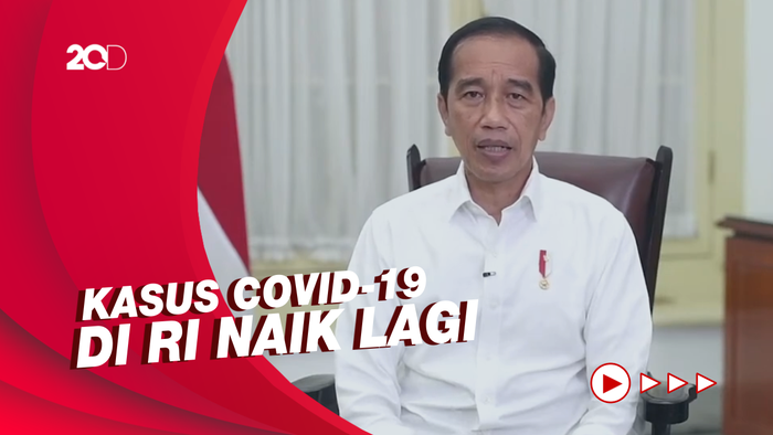 Presiden Jokowi: Omicron Lebih Mudah Menular tapi Gejalanya Ringan