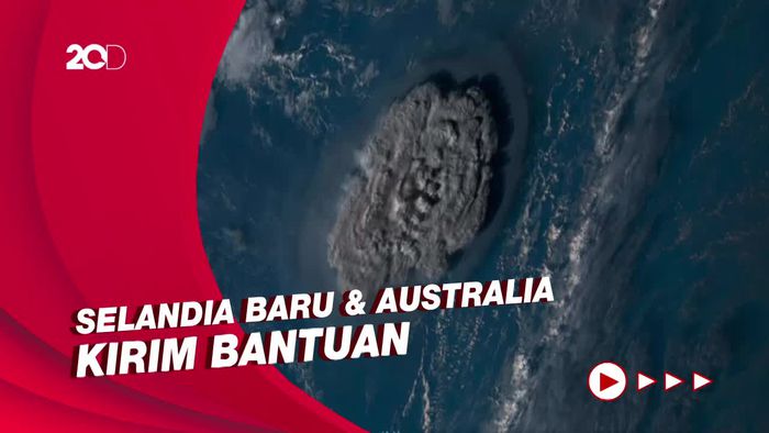 Kondisi Terkini Tonga Usai Letusan Dahsyat Gunung Api - Tsunami