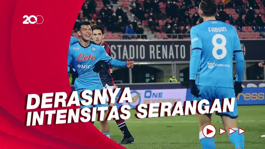 Napoli Bungkam Bologna di Kandang 2 Gol Tanpa Balas