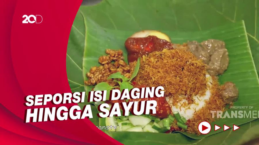 Bikin Laper: Enak Betul! Sego Berkat Isi Daging Cuma Rp 20 Ribu