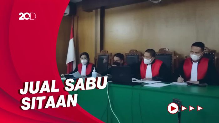 Jaksa Tuntut Mati 2 Polisi Terdakwa yang Jual Sabu Sitaan di Sumut