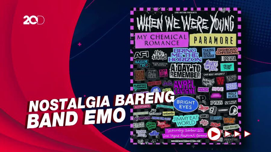 Lineup WWWY Festival Bikin Menjerit, Ada MCR hingga Paramore!