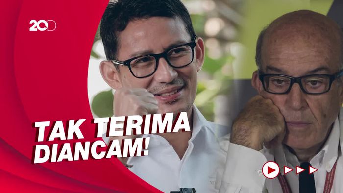 Sandiaga Respons Bos MotoGP yang Tak Terima Aturan Karantina