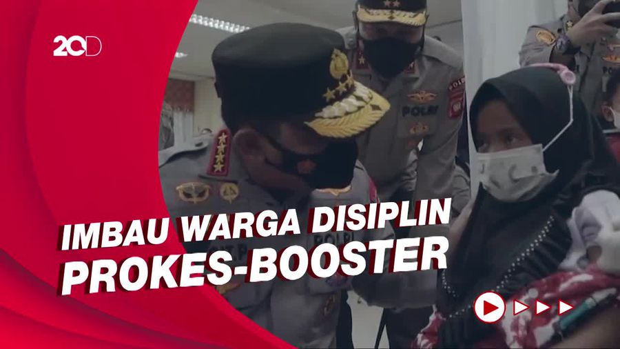 Kapolri dan Menkes Tinjau Percepatan Vaksinasi di Kalbar