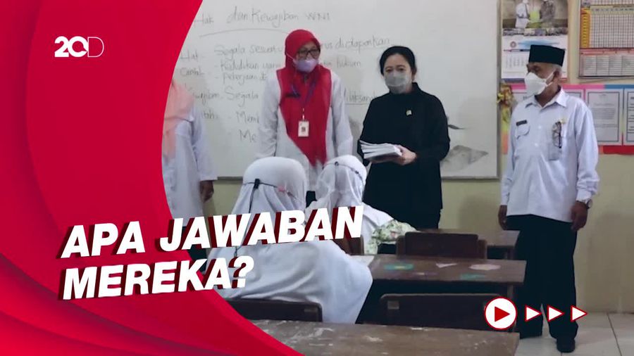 Puan ke Anak SD di Boyolali: Tahu Nggak Ibu Siapa?