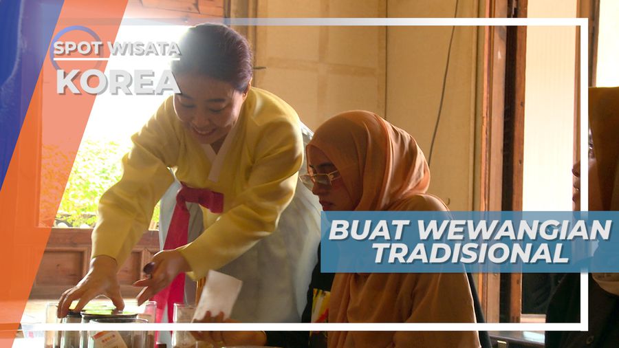 Namsangol Hanok VIllage, Belajar Membuat Wewangian Tradisional Khas Korea Selatan