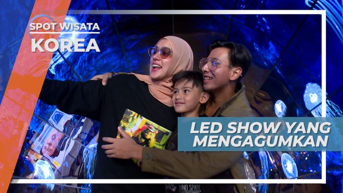 Keren Abis, Terowongan LED Show yang Mengagumkan, Korea Selatan