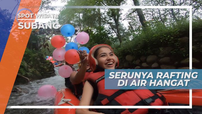 Uji Adrenalin, Taklukkan Jeram di Aliran Sungai yang Hangat, Subang