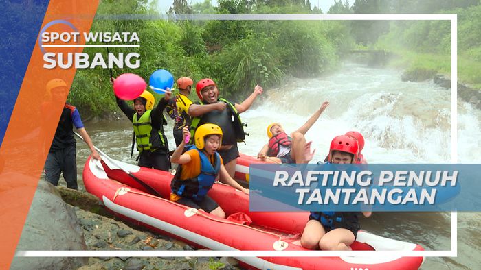 Serunya Rafting Mengarungi Jeram yang Penuh Tantangan dan Rintangan, Subang