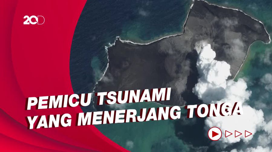 Penjelasan Ahli soal Ledakan Gunung Api Bawah Laut Tonga