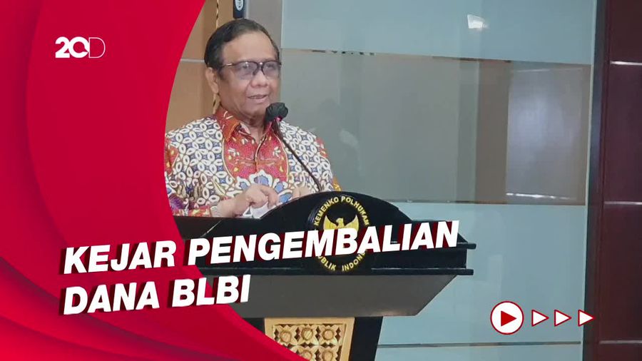 Pesan Mahfud ke Obligor BLBI: Silahkan Bantah, Kami Kejar Terus!