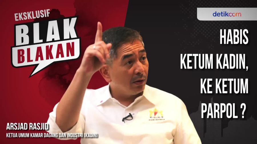 Blak-blakan Arsjad Rasjid, Habis Ketum Kadin Terjun ke Ketum Parpol?