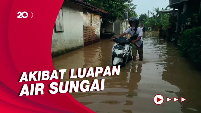 Ratusan Rumah di Kudus Kebanjiran, Tinggi Air Hingga 40 Cm