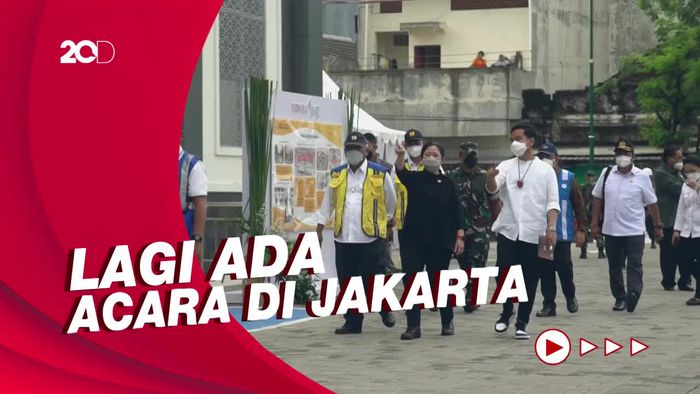 Puan Maharani Resmikan Pasar Legi, Ganjar Kok Tak Hadir?