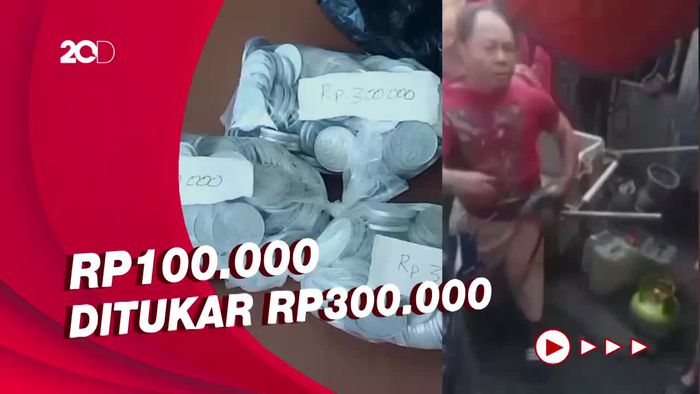 Modus Tukar Uang Receh Beda Nominal, Pria Ini Nyaris Diamuk Massa!