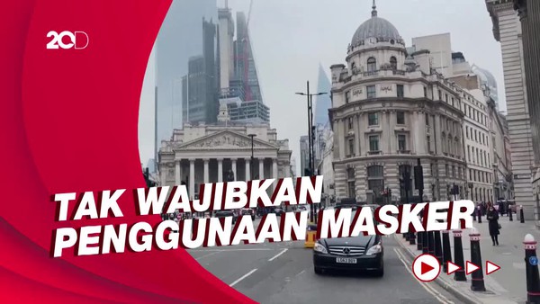 Klaim Telah Capai Puncak Omicron, Inggris Longgarkan Aturan Covid-19