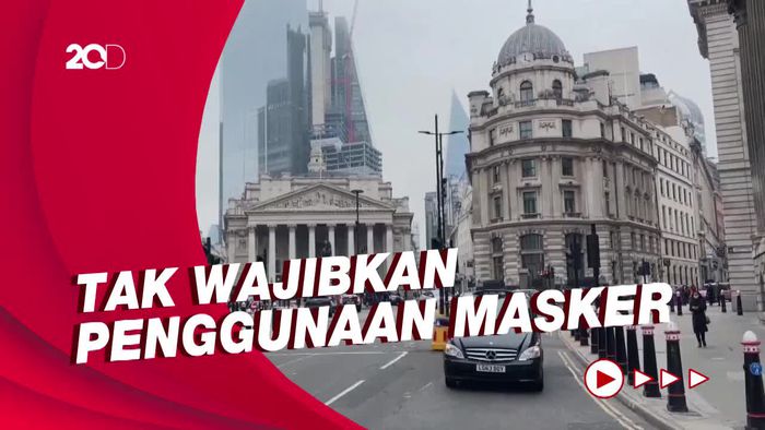 Klaim Telah Capai Puncak Omicron, Inggris Longgarkan Aturan Covid-19