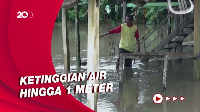 Sejumlah Jalan dan Permukiman di Parepare Terendam Banjir