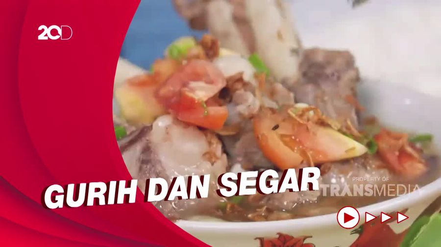 Bikin Laper: Lembutnya Sop Sumsum Kambing Muda Pak Saipul Tangerang