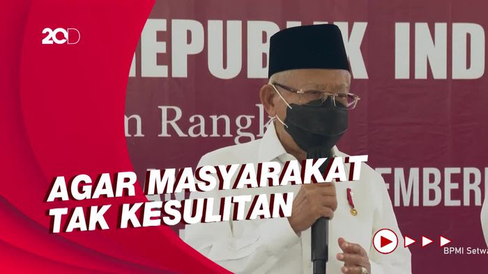 Wapres Maruf Minta Mendag Operasi Pasar, Cek Stok Minyak Goreng