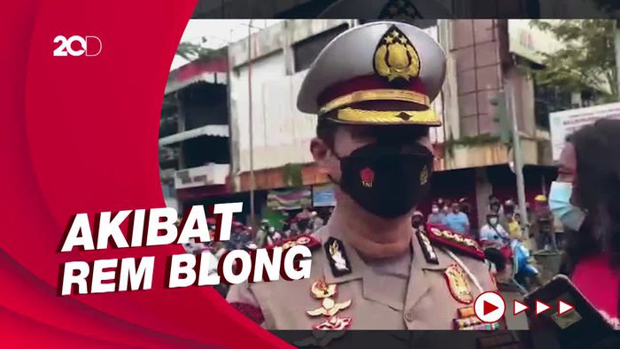 Tabrakan Maut di Balikpapan, Sopir Tronton Diamankan