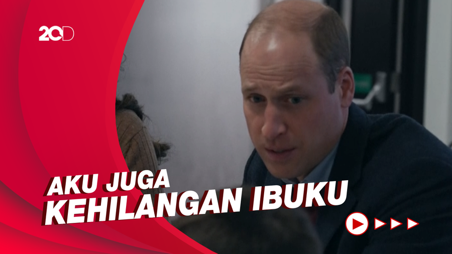 Momen Pangeran William Hibur Anak Laki-laki yang Kehilangan Ibunya