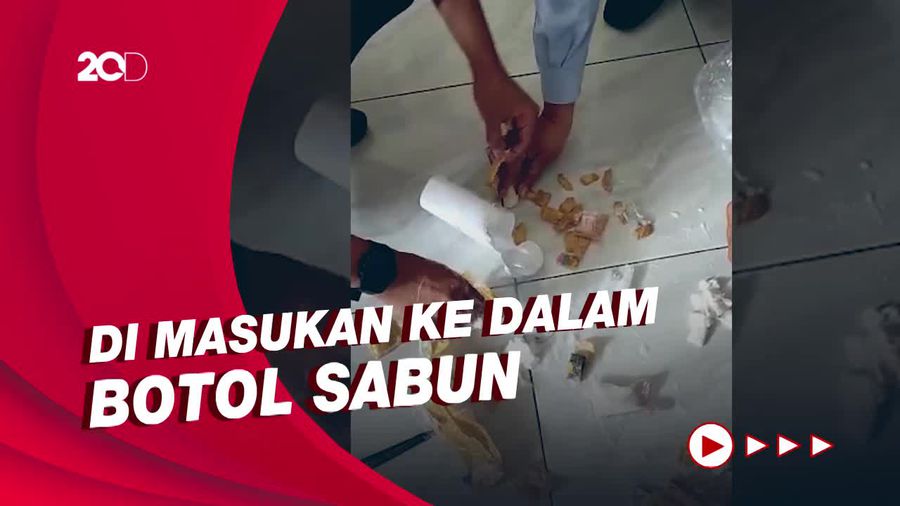 Momen Petugas Gagalkan Penyelundupan Narkoba ke Lapas Tulungagung