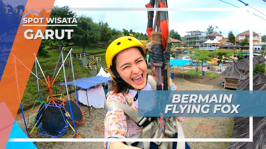 Puncak Darajat Pass, Bermain Flying Fox Sambil Menikmati Pemandangan Hijau Pegunungan, Garut