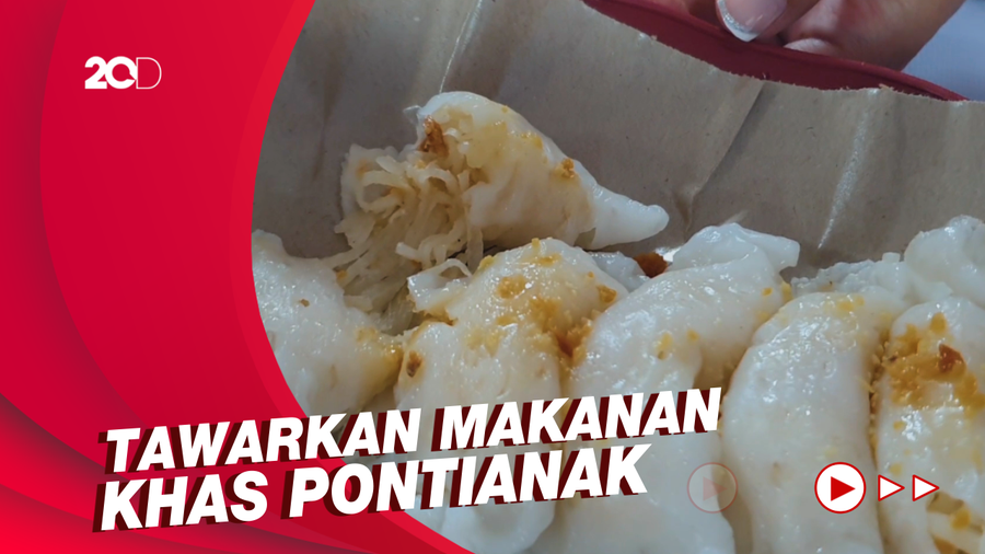 Cetar! Ibu Kantin ITC Mangga Dua Ini Jualan Pakai Bulu Mata Anti Badai