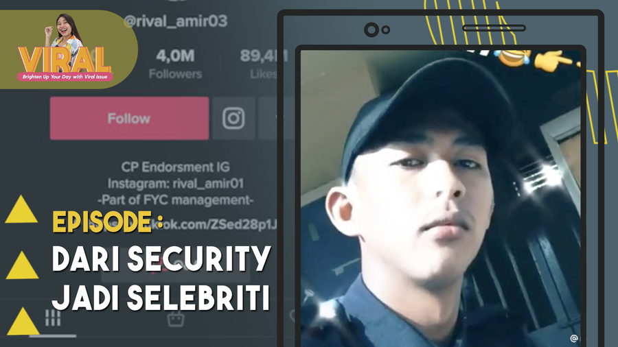 Kisah Mantan Sekuriti Sukses Jadi Selebriti, Gegara Curhat di Tiktok