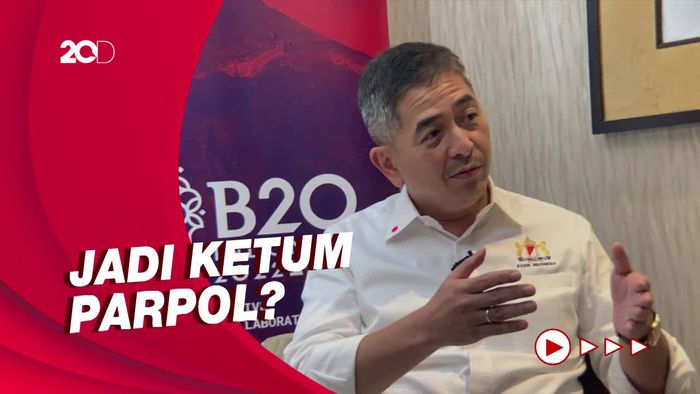 Arsjad Rasjid Jadi Ketum Parpol Besar Usai Pimpin Kadin?