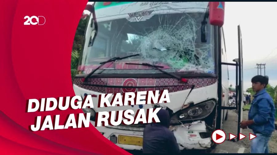 5 Kendaraan Ringsek Usai Terlibat Kecelakaan Beruntun di Majene Sulbar