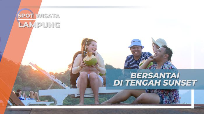 Tegal Mas Island, Bersantai Menikmati Romatisme Senja, Lampung