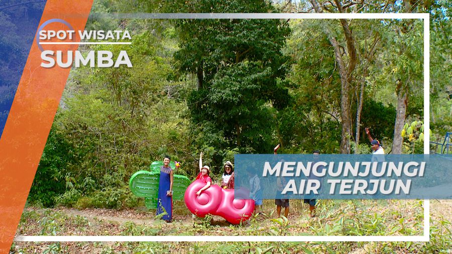 Air Terjun Lapopu, Jalan Berkelok Dengan Pemandangan Alam yang Indah, Sumba