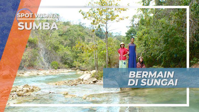 Air Terjun Lapopu, Abadikan Spot Eksotis di Aliran Sungai, Sumba