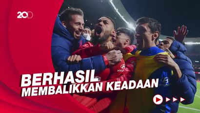 Gokil! Atletico Madrid Comeback di Menit Akhir