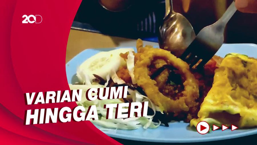 Nagih! Gurih Nasi Tiwul Goreng Khas Pacitan