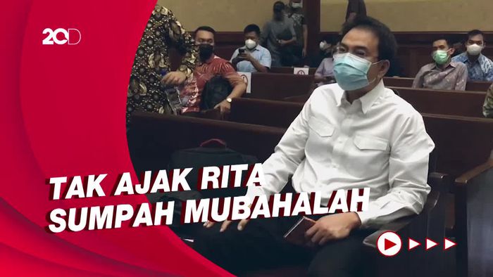 Jaksa Soroti Sumpah Mubahalah Azis Syamsuddin di Sidang Tuntutan