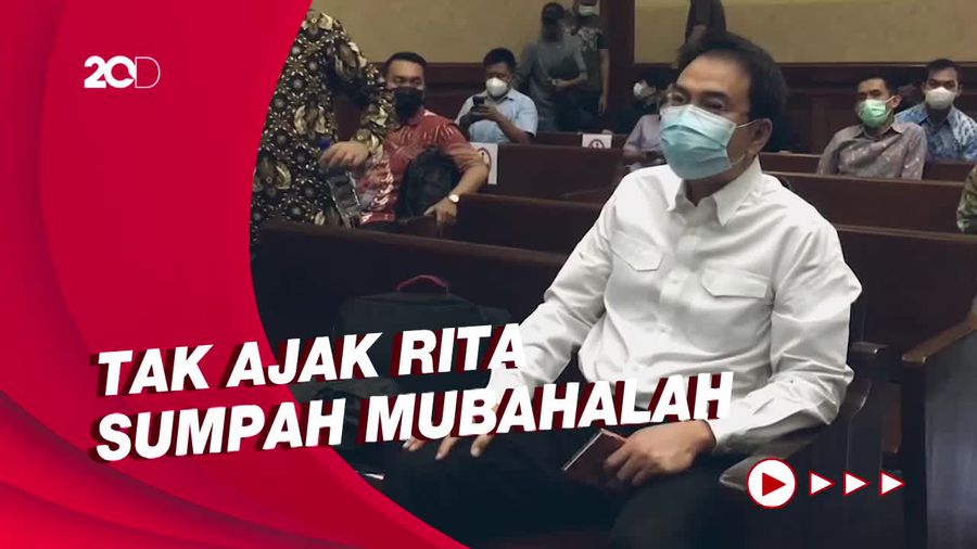Jaksa Soroti Sumpah Mubahalah Azis Syamsuddin di Sidang Tuntutan