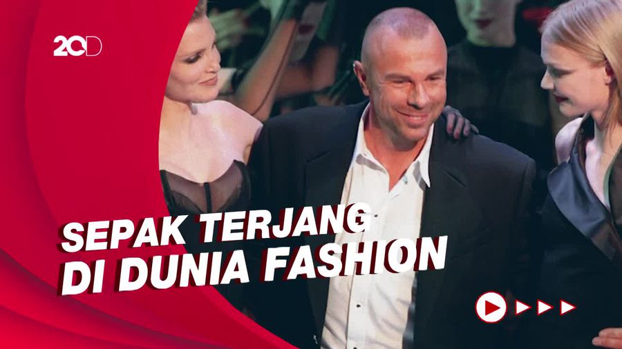 Desainer Thierry Mugler Meninggal Dunia di Usia 73 Tahun