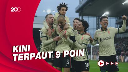 Tundukkan Crystal Palace, Liverpool Pangkas Jarak dengan Man City
