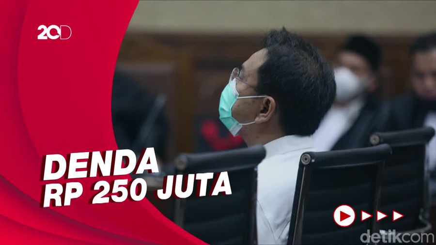 Azis Syamsuddin Dituntut 4 Tahun dan 2 Bulan Penjara