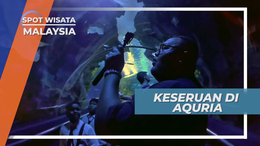 Aquaria, Berpetualang di Terowongan Aquarium Melihat Koleksi Ikan Langka, Malaysia