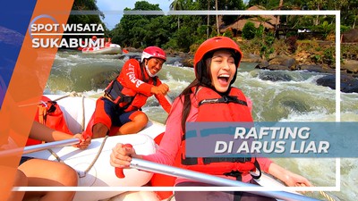 Pacu Adrenalin, Rafting Seru Menyusuri Arus Liar Sungai Cipari, Sukabumi