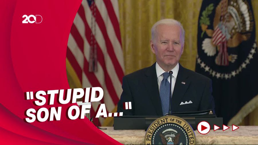 Geger Umpatan Kotor Joe Biden Kepada Wartawan