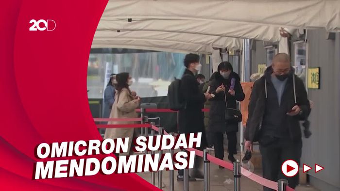 Pertama Kalinya! Korea Selatan Capai 8 Ribu Kasus Gara-gara Omicron