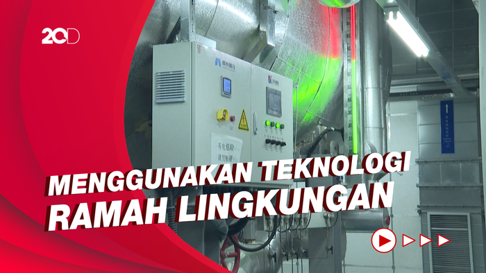 Proses Pembuatan Es untuk Arena Winter Olympic Beijing 2022