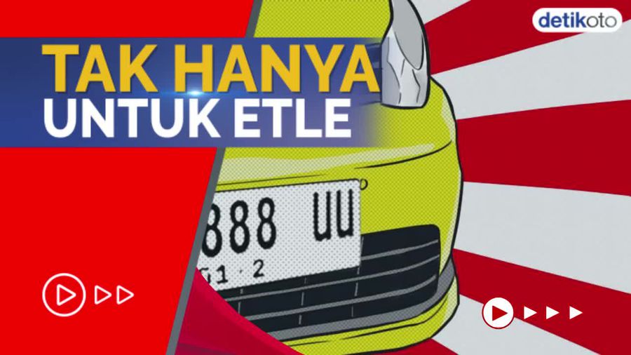 Ini Alasan Pelat Nomor Kendaraan Diganti Putih dan Pakai Chip