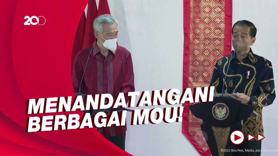 Bertemu PM Singapura, Jokowi Bahas Penguatan Pemulihan Ekonomi!